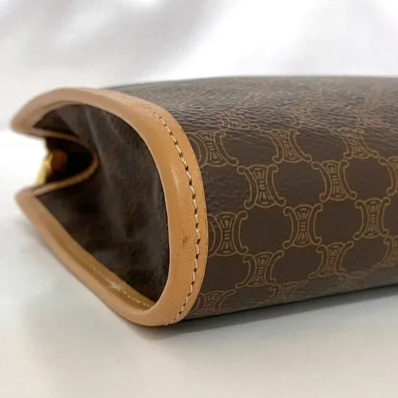 Celine Clutch Bag Brown Beige Macadam - Picture 7 of 10